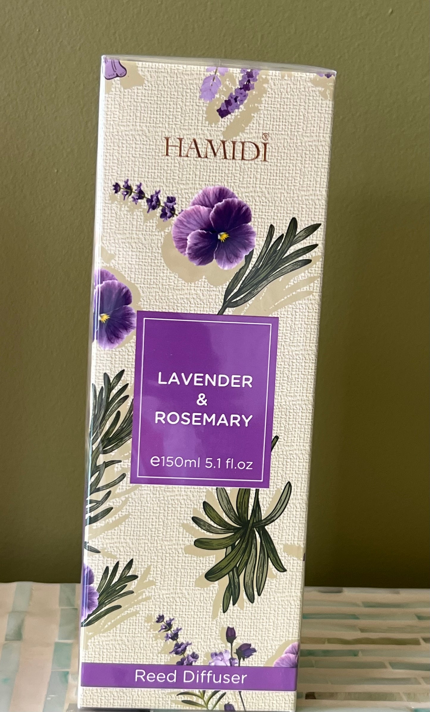 Hamidi Reed Diffuser Lavender & Rosemary 150ml